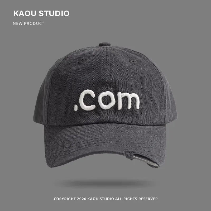 Hats for Women Spring and Summer Outdoor Travel Sun Protection Versatile Fashion Letter Embroidery Hip Hop Baseball Caps for Men