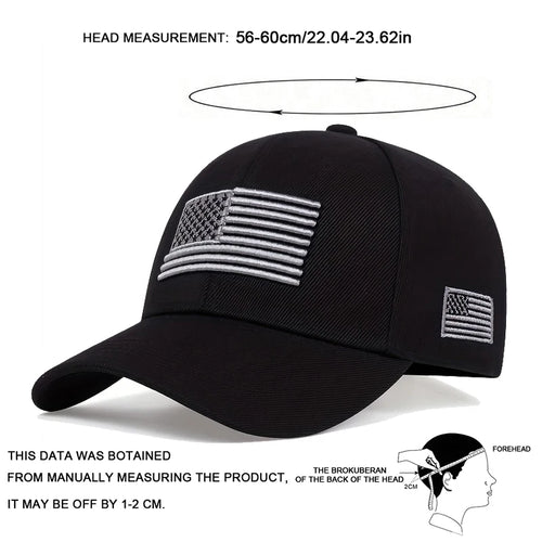 American Flag Baseball Cap For Men Snapback Hat for Men&Women Bone Gorra Casquette Fashion Hat