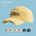 Hats for Women Spring and Summer Outdoor Travel Sun Protection Versatile Fashion Letter Embroidery Hip Hop Baseball Caps for Men